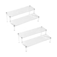 thumbnail image 5 of DOMELAY Acrylic Display Stand 2 Layer Perfume Organizer for Wedding Dresser Tabletop 2pcs, 5 of 9