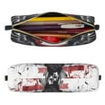 thumbnail image 3 of Ratiio American Flag Eagle Art Pattern Leather Pencil Case, Pencil Pouch with Durable Zipper, Compact and Stylish Organizer for Stationery, Art Supplies, Travel Essentials, 3 of 8