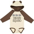 thumbnail image 3 of Inktastic Cousin Squad Elephant Boys or Girls Long Sleeve Baby Bodysuit, 3 of 5