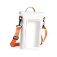 thumbnail image 1 of Bolsa impermeable para teléfono móvil, bolsa de protección contra el agua para teléfono móvil, soporte multifuncional para teléfono móvil, bolsa seca Naranja, 1 of 8