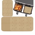 thumbnail image 3 of TOP-MAX 100PCS Air Fryer Paper Liners Vegetable Silicone Oil Paper Air Fryer Accessories (White Non-porous), 3 of 7