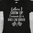 thumbnail image 4 of Inktastic Future Race Car Driver Childs Boys Baby Bodysuit, 4 of 5