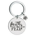 thumbnail image 6 of Inspirational Keychain Always Remember You Are Braver Than You Believe Jewellery Letter Keyring Gifts for Men Women, 6 of 7