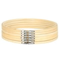 thumbnail image 2 of AdjustableStitch Frame Circle Embroidery Hoops, Durable Bamboo Sewing Tools with Clamp for Universal Crafts, 2 of 8