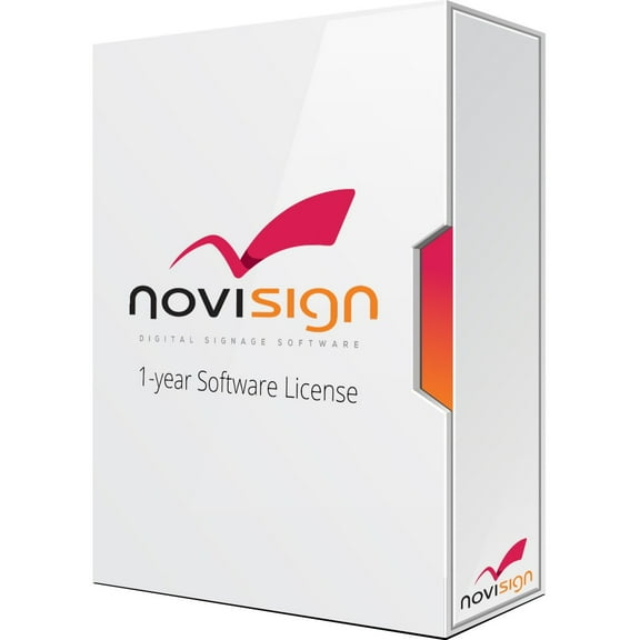 ViewSonic NoviSign Online Studio, Subscription License, 1 User Per Device, 1 Year