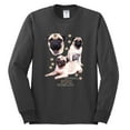 thumbnail image 2 of If It's Not a Pug It's Just a Dog Gift | Mens Dog Lover Long Sleeve T-Shirt, Charcoal, 2XL, 2 of 3