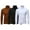Black&Coffee&White, variant on HULIJA 3 Pack Men's Mock Neck Shirts Long Sleeve Pullover Tops Slim Fit Casual T Shirts Black&White&Gray XL