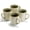 Green, variant on Sango Resona Moss Green Mug Set, 4-piece