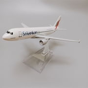 1:400 A320 Airlines Airplane Model Simulation Aircraft Model Aviation Model Aircraft Kits for Collection and Gift