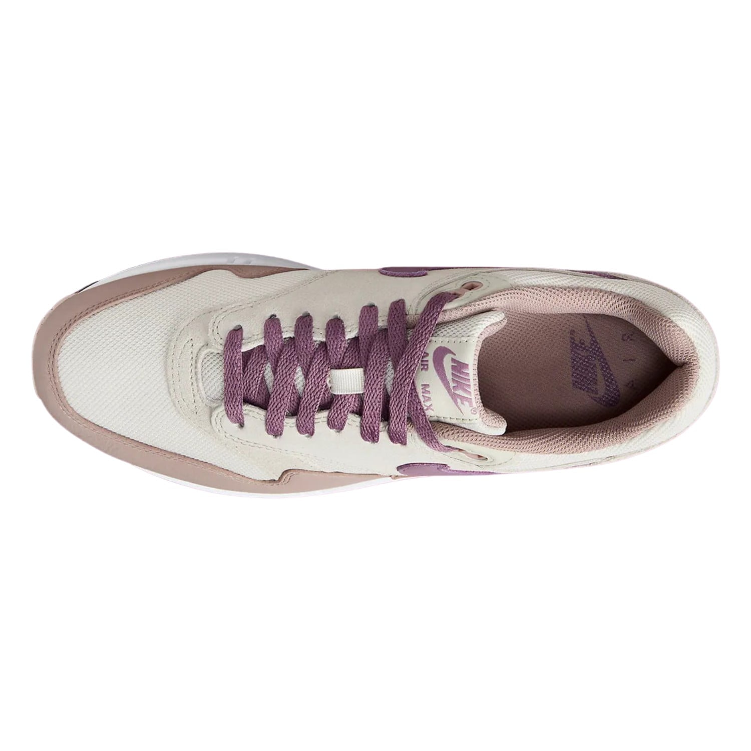 Nike Air Max 1 SC Men's Shoes Color: Light Bone/Phantom/Diffused Taupe/Violet Dust Size: 12.5