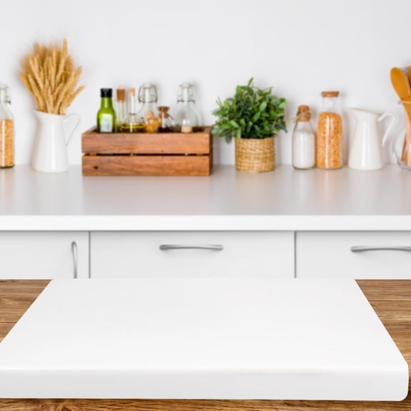 ETEREAUTY Large Clear Acrylic Cutting Board with Nonslip for Vegetables, Fruits, Meats and Kitchen Use