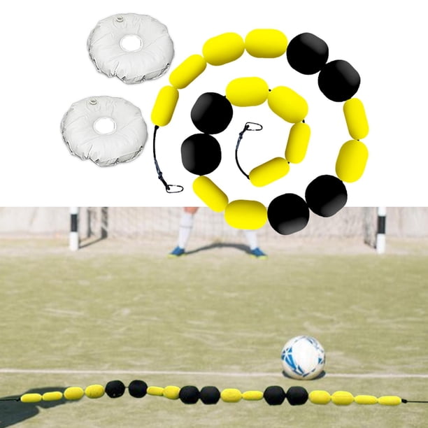 Equipo de entrenamiento de de fútbol 2.5m/8.2 pies deflector de fútbol Deflector de pelota de una sola línea para estudiantes de control de