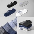 thumbnail image 2 of xianlin-No Show Socks Men Low Cut Ankle Short Socks for Men Casual Athletic Socks with Non Slip Grip, 2 of 4
