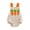 A-Beige, variant on Infant Baby Boy Girl Easter Outfit Bunny Embroidery Sleeveless Romper Overalls Newborn Summer Clothes(Orange,12-18 Months)