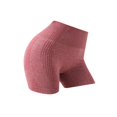 thumbnail image 4 of Pantalones cortos de Yoga para mujer, pantalones cortos de entrenamiento de cintura alta, pantalones cortos deportivos de verano de secado rápido para L XL shamjiam pantalones cortos de yoga, 4 of 8