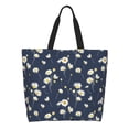 thumbnail image 1 of Disketp Daisies Flowers Bolsa Tote Estampada para Mujer, Bolso de Hombro y de Mano para Compras y Viajes, 1 of 8