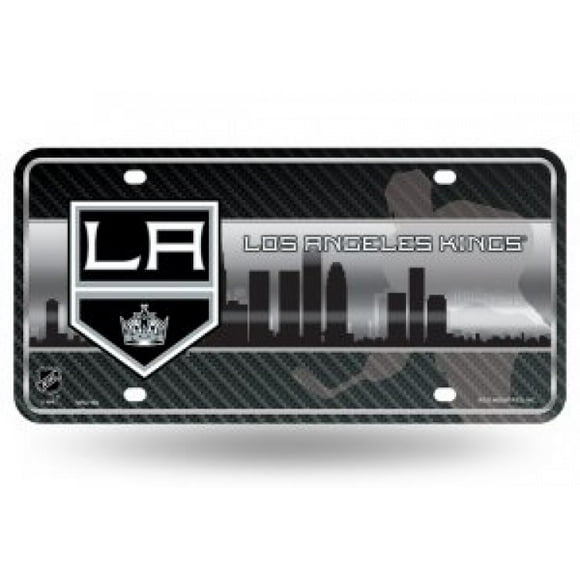 Los Angeles Kings Metal License Plate