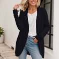 thumbnail image 2 of Boho Summer Cardigans for Women Vacation Chic Open Front Women's Cardigan Casual Lightweight Long Sleeve Knit Sweater For Everyday Wear Comfortable Loose Fit Fall Winter Spring, 2 of 2
