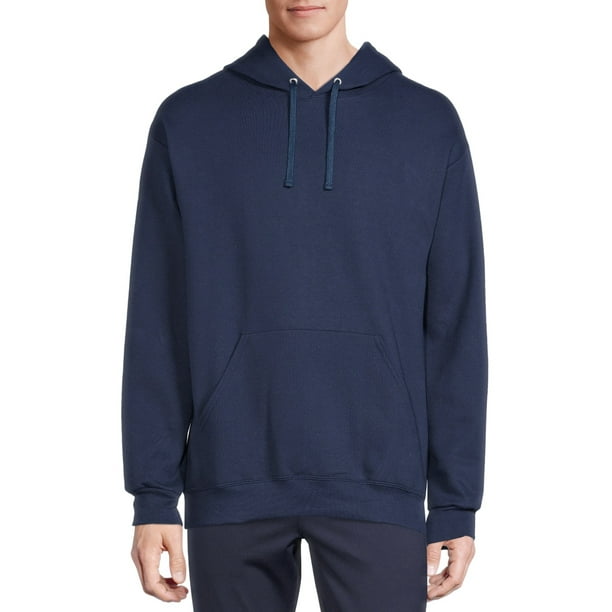 Athletic Works Men's Fleece Pullover Hoodie Sweatshirt, Sizes S3XL