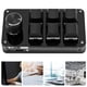 thumbnail image 5 of Mini Teclado para Juegos, Teclado Mecánico con una Mano, Perilla Programable de Atajo de 6 Teclas, Con panel Acrílico y Perilla, Diseño Resistente al Desgaste, Interfaz USB Tipo, 5 of 7