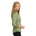 thumbnail image 3 of Red House Ladies 3/4 Sleeve Nailhead Non Iron Shirt-2XL (Celery), 3 of 6