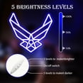 thumbnail image 3 of Letrero decorativo WittyRHE Air Force Neon Light 36x33 cm USB, 3 of 7