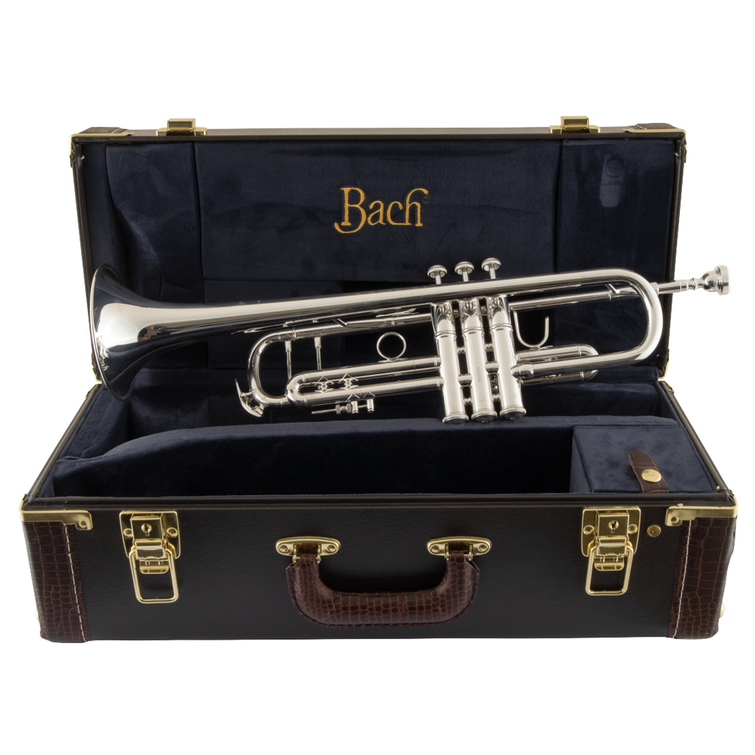 Bach 180S Stradivarius 37 Bell Series Professional Bb Trumpet Silver Yellow Brass Bell