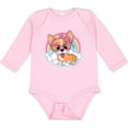 thumbnail image 3 of Inktastic Corgi Gifts Dog Lover Girls Long Sleeve Baby Bodysuit, 3 of 5