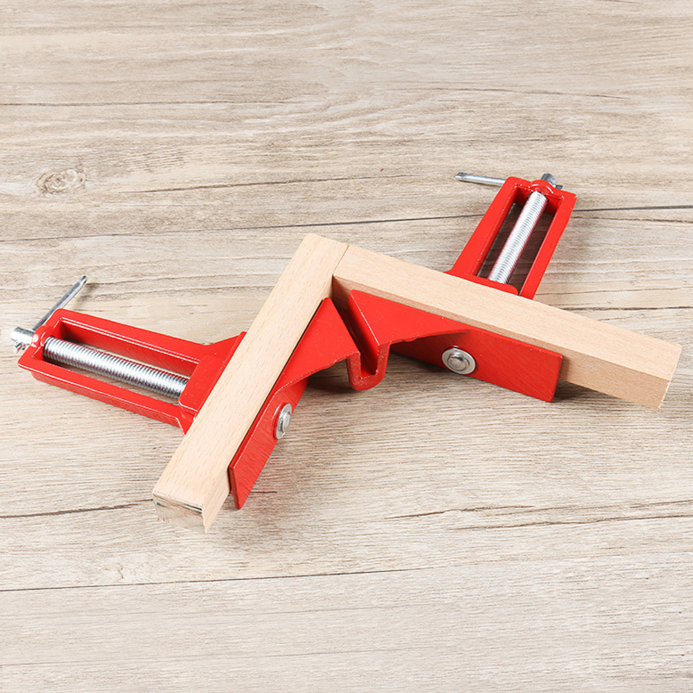 90 Degree Right Angle Miter Picture Frame Fish Tank Corner Clamp Holder AL