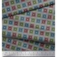 thumbnail image 2 of Soimoi Poly Georgette Fabric Flower Artistic Printed Fabric 1 Yard 52 Inch Wide, 2 of 3