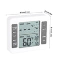 thumbnail image 1 of Digital Freezer  with Alarm LCD Display 24 Hour Temperature Record, 1 of 8