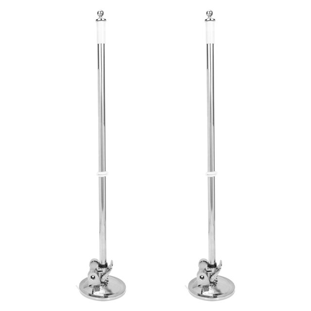 Miangastore 2 Pcs Mât de Drapeau de Voiture avec Base à Ventouse Support de Mât de Drapeau Universel pour Défilé Événements Extérieurs Montage de Mât de Drapeau pour Voiture Camion RV