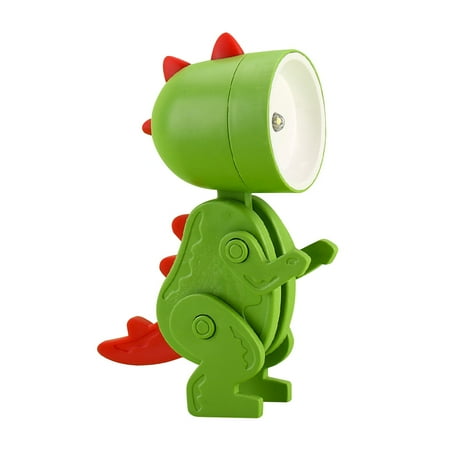 

JINGT Creative and Cute Mini Dinosaur Night Light Adjustable Legs for Decoration