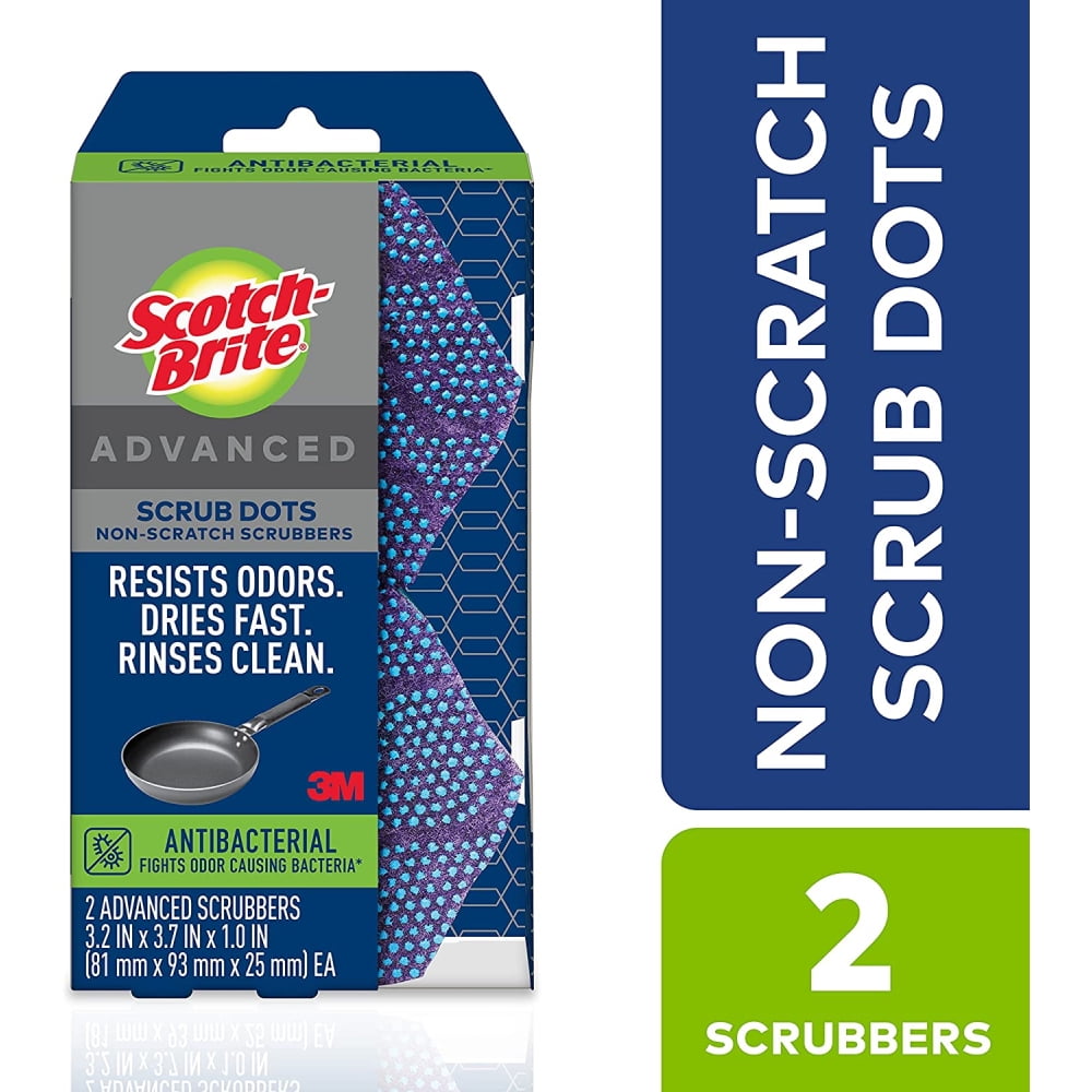 Scotch-Brite® Scrub Dots Non-Scratch Dishwand, 1/Pack