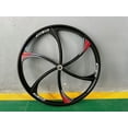 thumbnail image 5 of DONSP1986 26" Black Magnesium Mag Wheel Set-100x135MM-MTB Road Cruiser Bike Wheel, 5 of 5