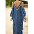 thumbnail image 5 of Kaftan Turc Imprimé pour Femmes Tenue de Plage Robe Maxi, 5 of 5