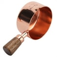 thumbnail image 5 of Sauce Pan, Rose Gold Stainless Steel Composite Wood Handle Sauce Pan Dining Cookware Pots Cooking Kitchen Ware (1/4cup), 5 of 9