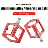 VIVIMAX Aluminum Alloy Bicycle Pedals,Model JK309?Cleated Design, 4 ...
