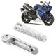 thumbnail image 2 of Reposapiés de Motocicleta, 1 Par de Clavijas de Reposapiés Delanteras de Motocicleta de Repuesto para YZF1000 R1 YZF600 R6 FZR600 para Reposapies Moto R6 Fussrasten Reposapiés de Motocicleta for hlyjo EOTVIA No, 2 of 6