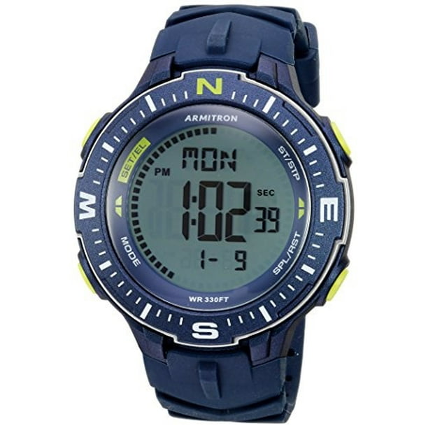 armitron men's digital chronograph watch
