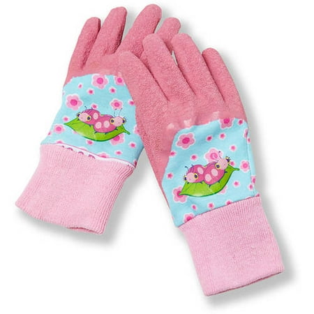 Melissa & Doug Dixie and Trixie Ladybug Good Gripping Gardening (Best Ladies Gardening Gloves)