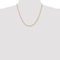thumbnail image 2 of Auriga Fine Jewelry 10K Yellow Gold 2.75 mm Diamond-cut Quadruple Rope Chain Necklace for Women 20", 2 of 6
