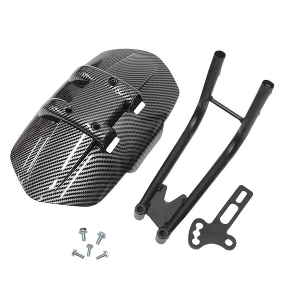 Scooter Mudguard Electric Bicycle Rear Fender Splashproof Guard Lightweight PP Material for Commuting Riders