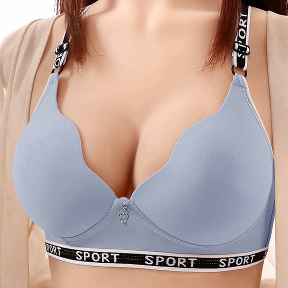 EaskTriop Wireless Bra for Women Seamless Push Up Bra Comfortable Full Coverage Bralettes Soft Everyday T-Shirt Bra with Support