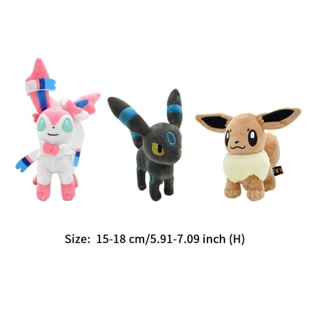 Pokemon Stuffed Animals Standing Shiny Eevee Plush Toys Brown Walmart Canada