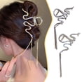 thumbnail image 4 of BKER Chaîne à Pompons Perceuse Pince à Cheveux pour Femmes Accessoires pour Cheveux, 4 of 6