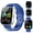 Blue, variant on Smart Watch Fits for Android and iPhone, IP68 Waterproof Smartwatch for Women Men 100+ Sports Modes 1.91-inch Fitness Tracker, Smart Watch with Bluetooth Call(Answer/Make Calls), for Gift Black