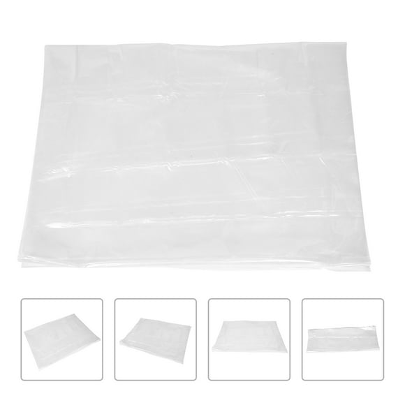 SHOWERORO Clear Greenhouse Film Plastic Sheeting Cover for Winter Weather 1Pack
