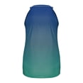 thumbnail image 3 of DailyTrove Women's Ombre Halter Neck Tank Top - Polyester Casual Summer & Festival Wear, Eye-Catching for Outings, 3 of 5