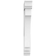 thumbnail image 2 of 3"W X 18"D X 24"H Standard Imperial Architectural Grade Pvc Bracket With Traditional Ends, 2 of 8